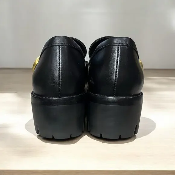 Coach G2452 Grand Calf Hair Leopard Loafer Size 6B - Picture 7 of 11